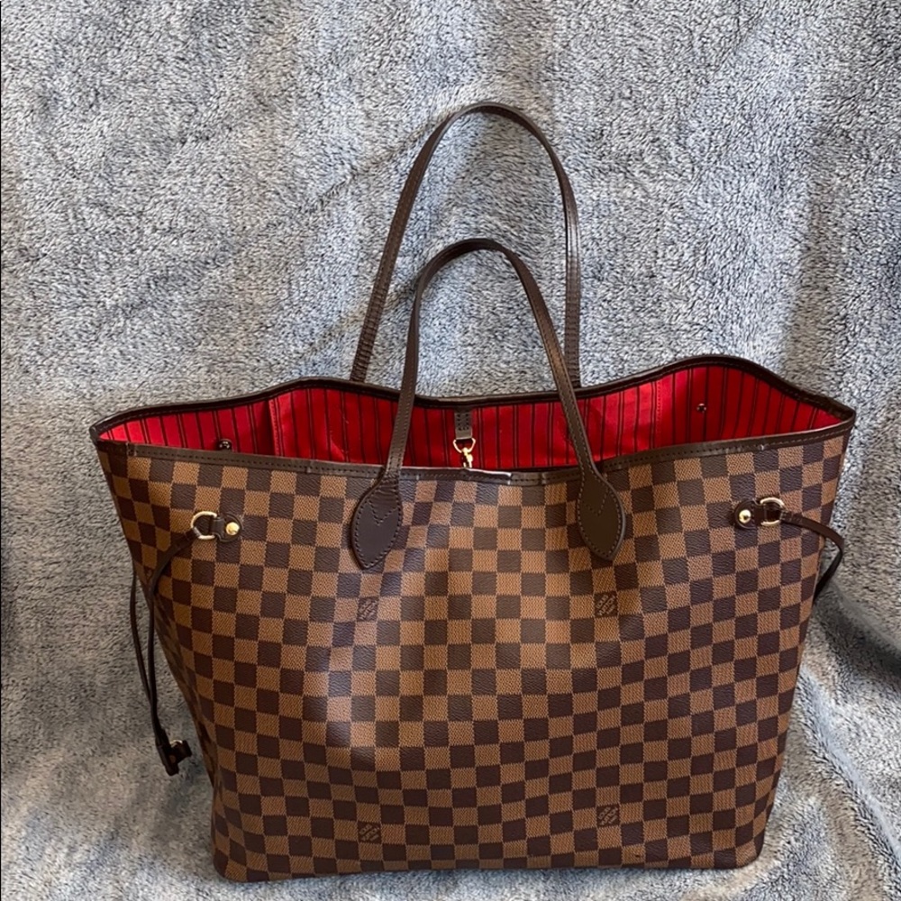 Louis Vuitton Neverfull GM Damier Ebene Cherry